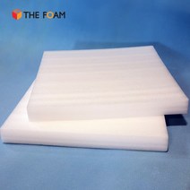 더폼 PE폼 화이트 50T*500*500mm, 50Tx400x400mm_10개