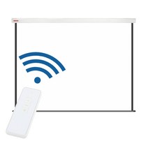 대일스크린 울트라원단 솜피모터 고급형 전동스크린 자동스크린 빔프로젝트 빔프로젝터 빔스크린, 05) AS가능 프리미엄 전동스크린 무선리모컨형 100인치