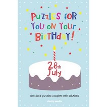 Puzzles for You on Your Birthday - 28th July Paperback, Createspace