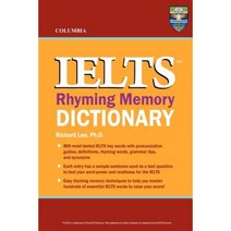 Columbia Ielts Rhyming Memory Dictionary Paperback, Columbia Press