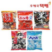 카스가이 일본 사탕 5종(소금+박하+땅콩+계피+흑), 1개