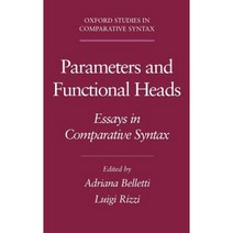 Parameters and Functional Heads: Essays in Comparative Syntax Hardcover, Oxford University Press, USA