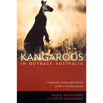 Kangaroos in Outback Australia: Comparative Ecology and Behavior of Three Coexisting Species Paperback, Columbia University Press