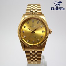 Odirex 국산 정품 남자남성용 명품 골드 GOLD 렉스 메탈밴드 손목시계