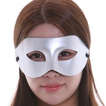 반가면 파티가면 무도회가면 할로윈마스크 실버, 단품