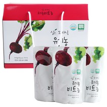 [프레시멘토] 유기농 비트즙 건강즙, 34포, 100ml