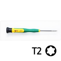 BEST 정밀드라이버 육각별모양 Torx T2 CR-V합금