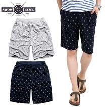 쇼타임 MP마린 남자 남성 츄리닝 트레이닝 밴딩 5부 반바지