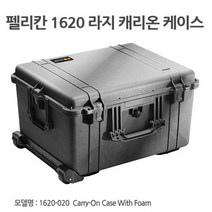 펠리칸 Pelican 1620 라지 캐리온 하드케이스 (With Foam), With Foam