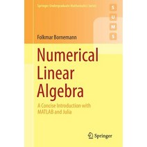 Numerical Linear Algebra: A Concise Introduction with MATLAB and Julia Paperback, Springer