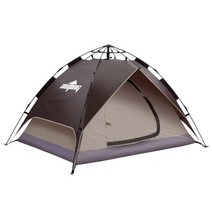 아웃팅 2in1 원터치텐트 자동텐트 오토텐트 팝업텐트 그늘막텐트 피크닉텐트, 2in1오토텐트_딥그레이, 5-6인용