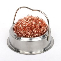 인두기 팁 클리너 거치대 겸용 납땜 크리너