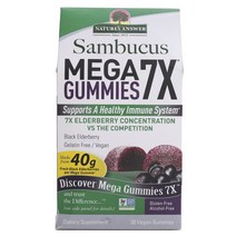 네이쳐스앤서 삼부커스 메가 7X 비건 구미 글루텐 프리, 30개입, 1개, 30정