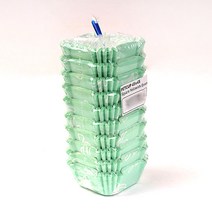 달곰베이킹 베이킹컵-사각, 그린(100장), 1개