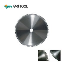 우진초경 팁쇼 (알루미늄용) 6.5인치x48Tx1.6 알루미늄용 원형톱날, 1개