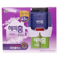 해피홈 리퀴드 플러그형 훈증기+리필45일, 1개