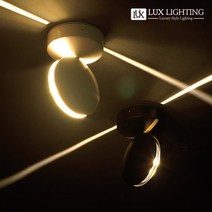 럭스라이팅 매직 라인 LED 벽등 6W 빔 레이저 벽조명 인테리어, 흑색
