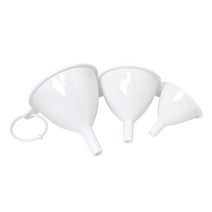 셰프크래프트 퍼넬 깔대기 3종 세트, White, 1개