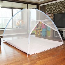 원터치모기장 모기장텐트 대형모기장텐트 아기모기장, 6_특대 화이바 원터치(240cm)바닥없음/1153447