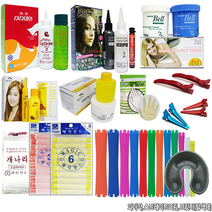 gajim(가짐) 파마약 셀프파마용품 스트레이트크림 탈색제 펌약 관련소품 염색/파마용품세트, 1개, 34-매직 롯드 구르프(6호)-10개