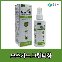 일양약품 모스가드 모기기피제 스프레이 100ml (그린티 향), 1개