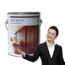 [마이칼라페인트] 프리미엄 오일스테인 데크오일 4L, 피크색, 1개