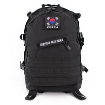 후아미 3D 밀리터리 백팩 45L 검정 군용가방 군인가방 군인배낭