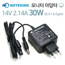삼성전자 삼성 LED 모니터 충전기 14V 2.14A 어댑터 외경 6.5mm, AD-NK3014, 1개