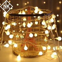NK 앵두전구 LED 무드등, 03_A 레인보우 10구