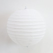 종이등 모빌장식 20cm (화이트), 단품