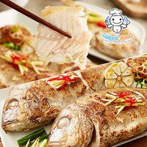 [엔젤쿡] 밥상별미제황 녹차숙성 특대 부세굴비 황금물고기 고급밀폐용기 증정 굴비, 1개, 0612_손질적돔(도미) 특대 1.2kg(3-4미)