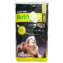 뉴트리웰 패밀리 중대형견and활동견 15kg., 상세설명참조, 15kg, 1