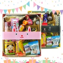 라벨무료 + 야미 14종 선물세트(색연필포함) 어린이날선물 단체간식세트 학교 학원 어린이집 크리스마스선물 추천, 1개, 야미14종간식세트
