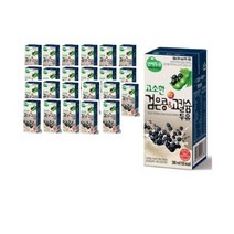 연세두유 고소한 검은콩 & 고칼슘 두유, 200ml, 16개