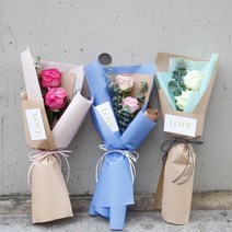 [피오니페페] 장미꽃다발 헤라 마르샤 올포러브 장미꽃 미니꽃다발, 핑크장미(올포러브)