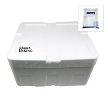 이홈베이킹 아이스박스+아이스팩 (아이스포장) (하절기필수)- 냉장냉동제품 배송을 위해서만 판매합니다