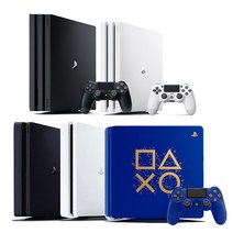 PS4 PRO 프로 1TB Slim 500GB 화이트 블랙 블루 모음., PS4 Slim 500GB 블랙
