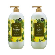 온더바디 더 내추럴 바디워시 레몬버베나 향, 900ml, 2개