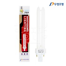 두영조명 삼파장 형광등 FDX26W FDX-26EX-D EFDX-26EX-L, 전구색