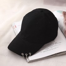 무지 피어싱 캡모자 군모 야구 모자 자외선 비치 여름 스냅백