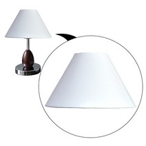 주노조명 패브릭 스탠드갓 삼각 250-10 무드조명, 화이트