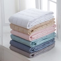 바운티풀 특급호텔침구 고밀도 60수 순면 양면패드 킹(K) 6컬러 패드, 양면패드그레이