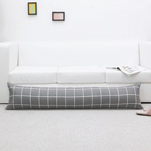 이블랑 I자형 바디필로우, 모던체크 챠콜
