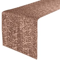 Fab Findz 데코레이티브 세퀸 테이블 러너, Rose Gold