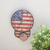 진바스 앤틱한 소형벽시계