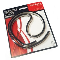 쏘잉스타 키링 자유곡선자 자유변형자 프렌치커브자, 1개