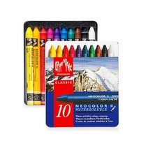 까렌다쉬 네오컬러2 수성 크레용 10색(7500.310)