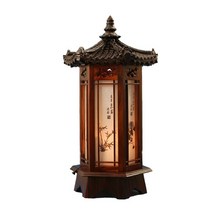 9deco 전통공예 인테리어등, 육각 기와등 대(39*34*67cm)