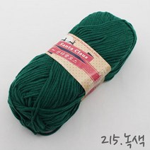 굿울 산타클로스 울혼방사 뜨개질실, 215(녹색)