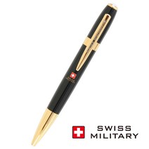스위스밀리터리 정품볼펜 420SERIES 무료이니셜각인 당일발송, B420BG(블랙/골드)